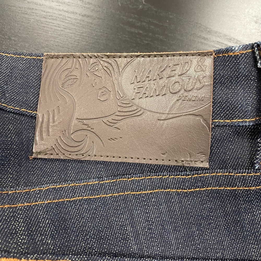 Authentic Naked & Famous Super Skinny Guy Jeans